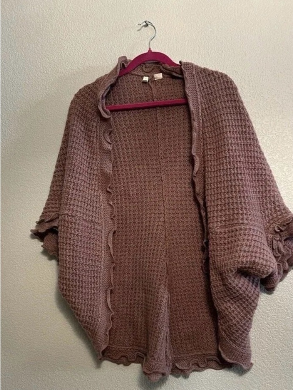Moth Sweater Purple Delicate Size XS Anthropologie